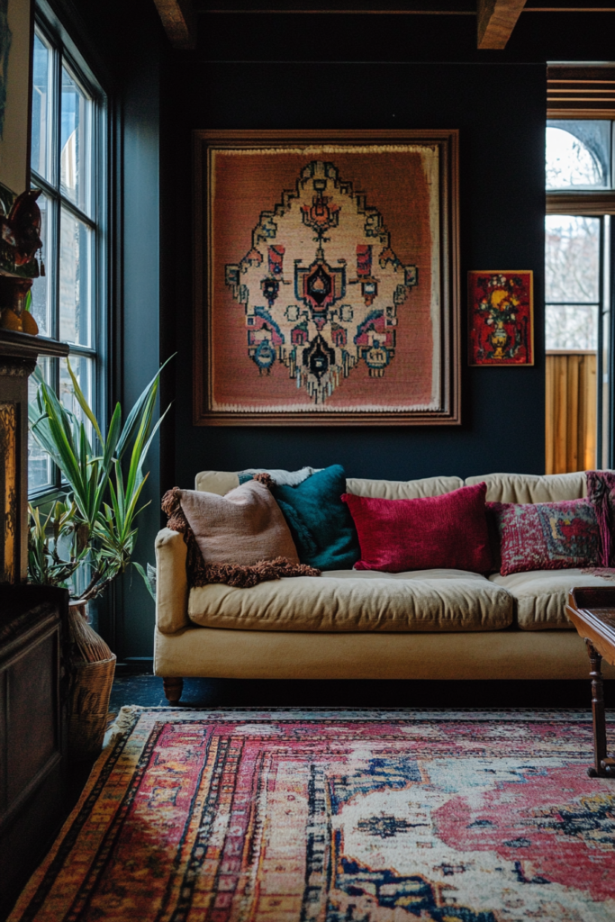 6. Use Statement Rugs with Global Patterns