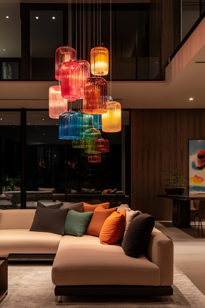 7. Install Statement Light Fixtures