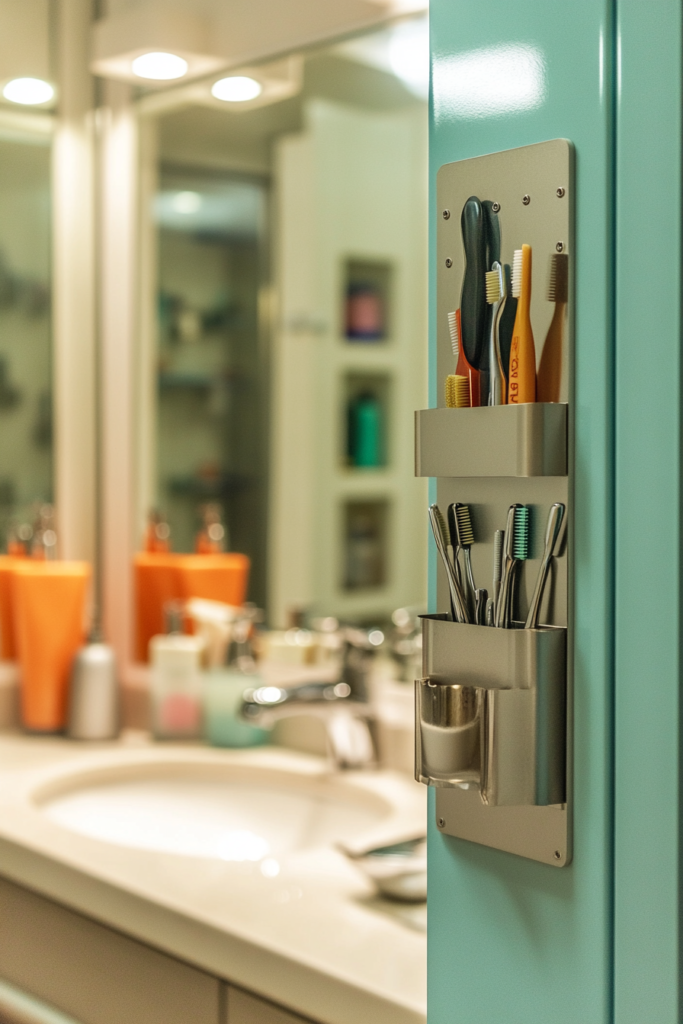 7. Magnetic Strip for Small Metal Items