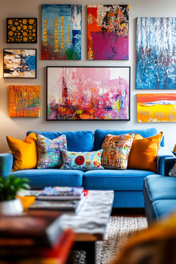 7. Modern Art Collage