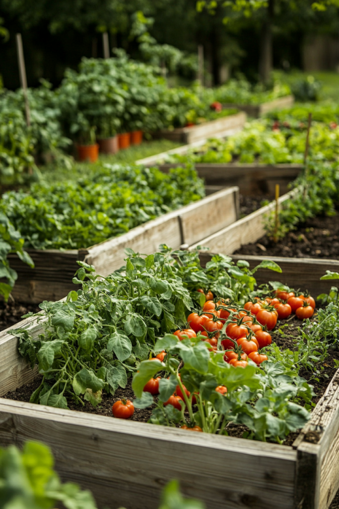 7. Productive Vegetable Plots