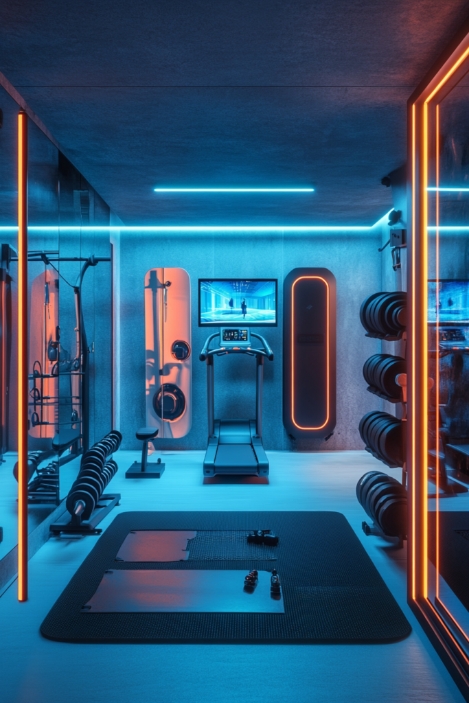 7. Smart Gym Setup: Use Technology for a High-Tech Workout