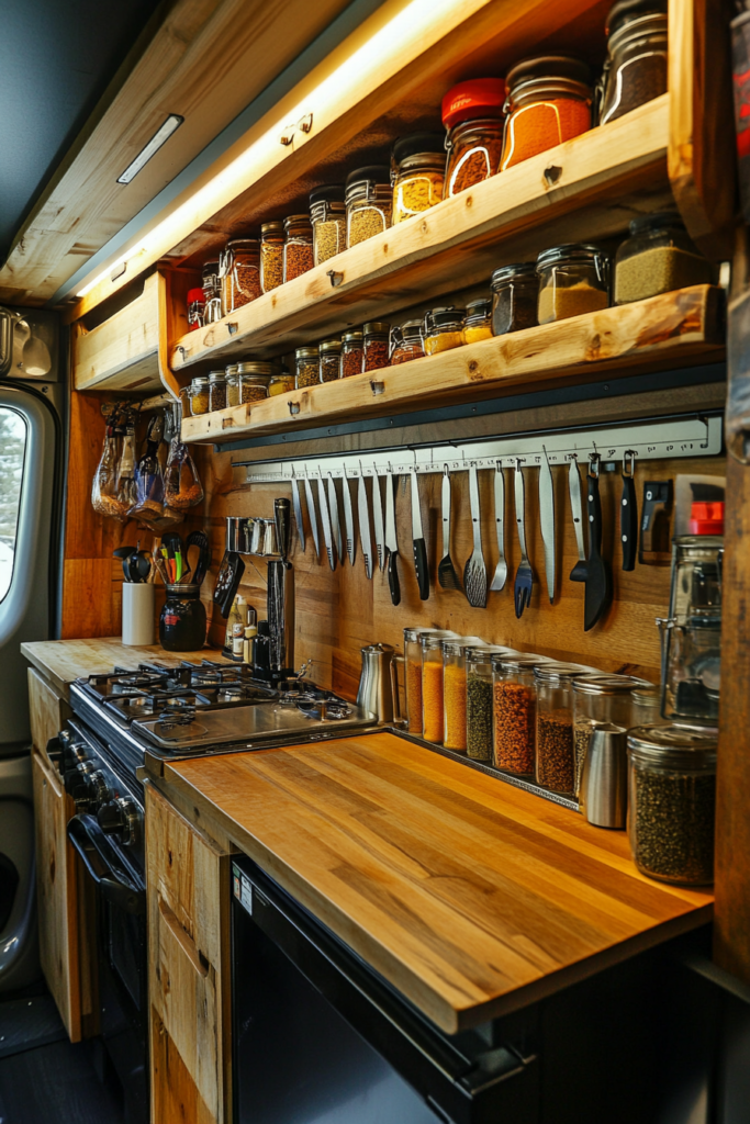 7. Spice Racks and Condiment Holders