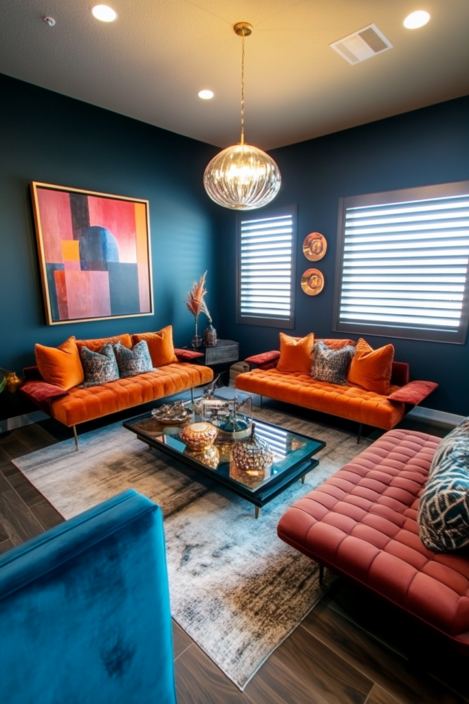 7. Staggered Setup: Creative and Custom