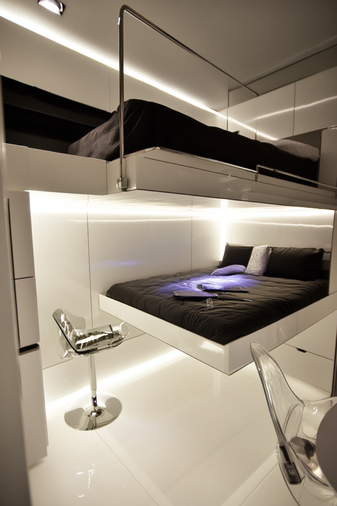 8. Futuristic Minimalism