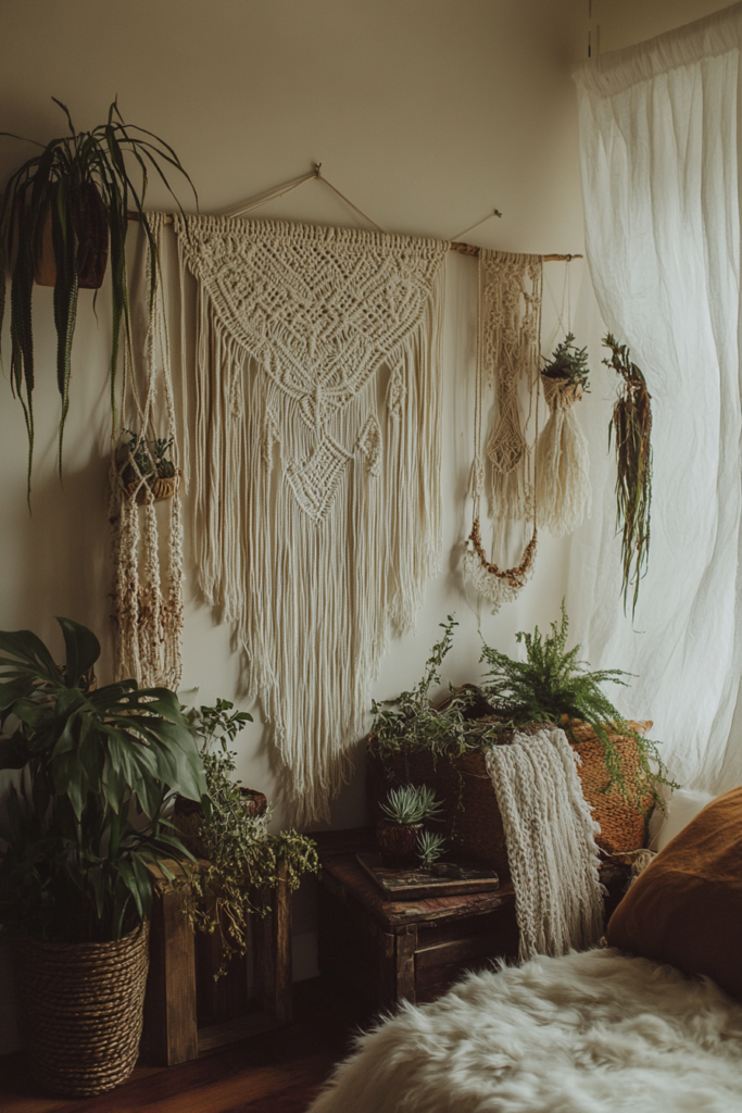 8. Macrame Hangings