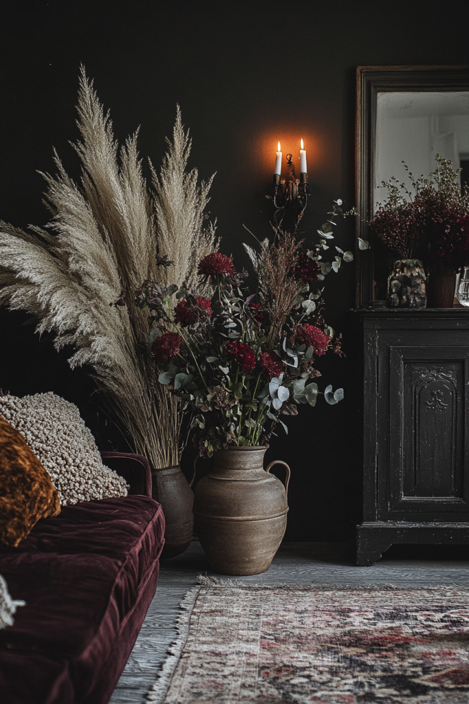 8. Moody Florals and Dried Botanicals