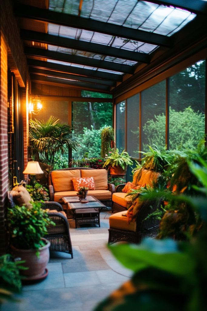 8. Screened-In Patio for Extra Protection