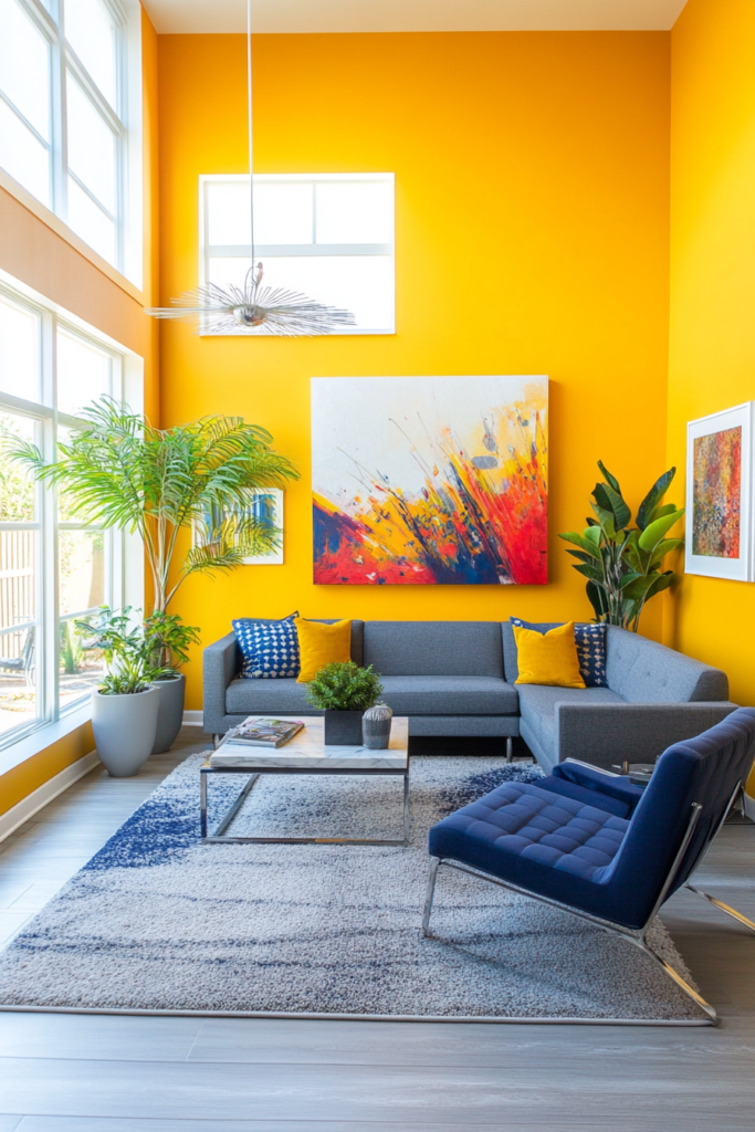 8. Sunshine Yellow: Vibrantly Welcoming