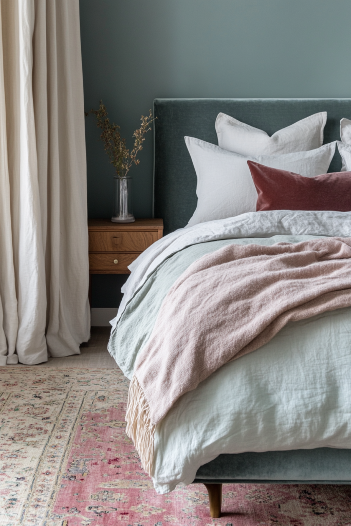 8. Textural Harmony: Mixing Soft and Luxurious Materials