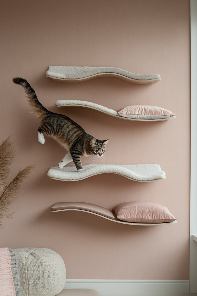 8. Wall-Mounted Shelves