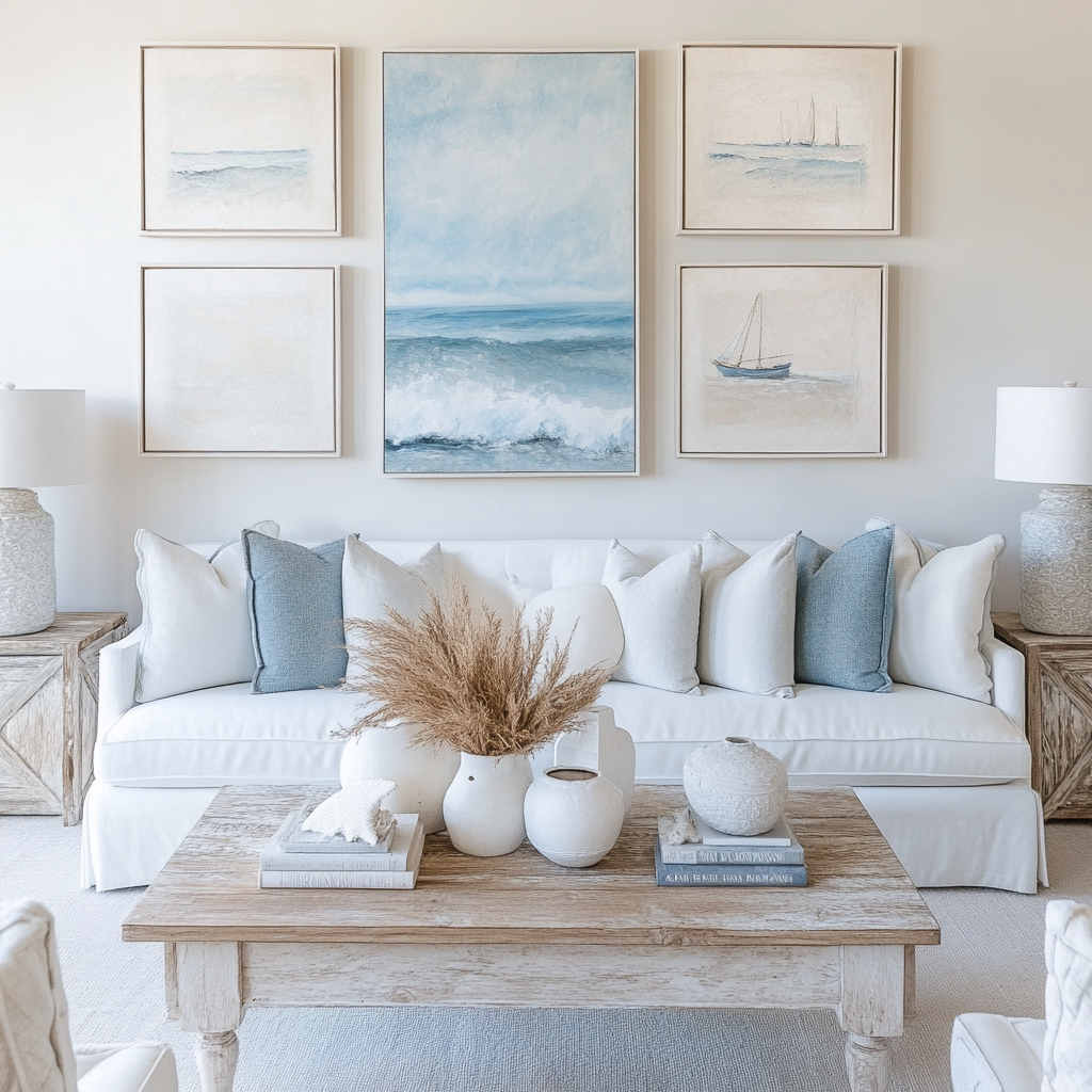 9. Coastal Artwork That Evokes the Sea