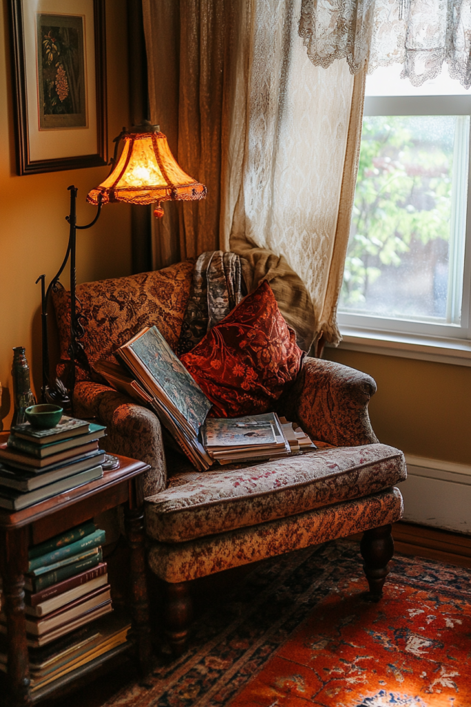 9. Create a Cozy Reading Nook