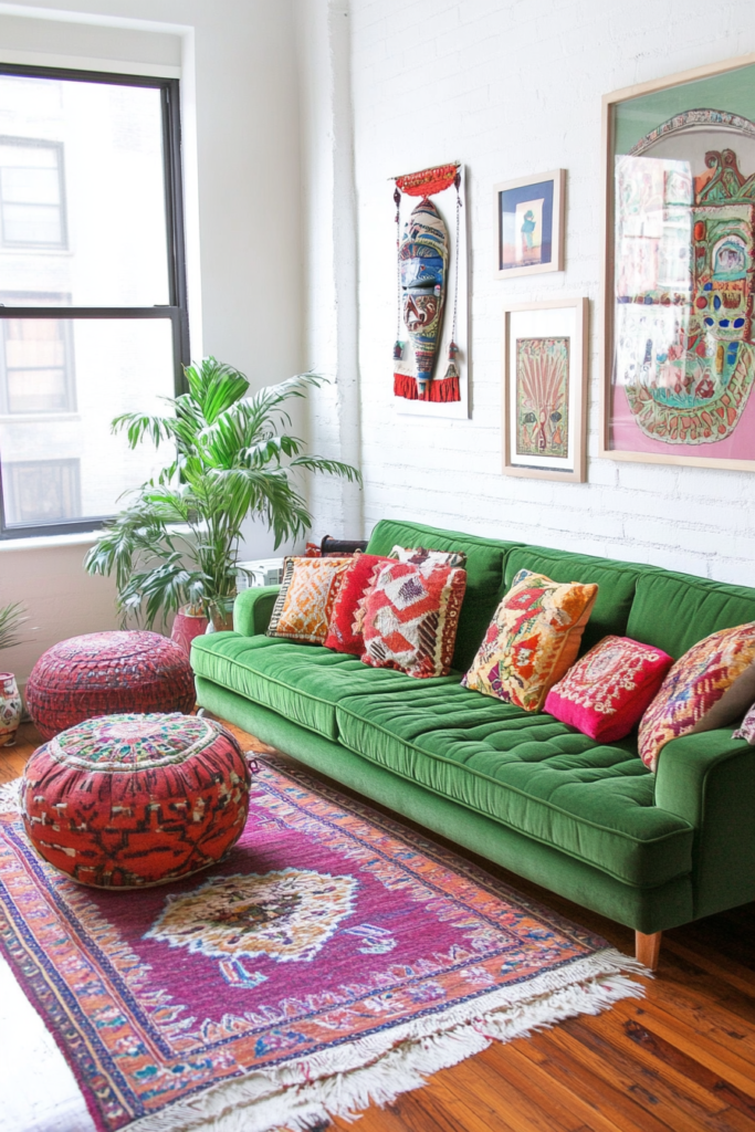 9. Eclectic Edge: Green and Global