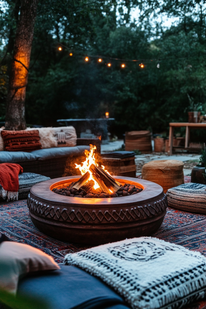 9. Fire Pit for Evening Gatherings