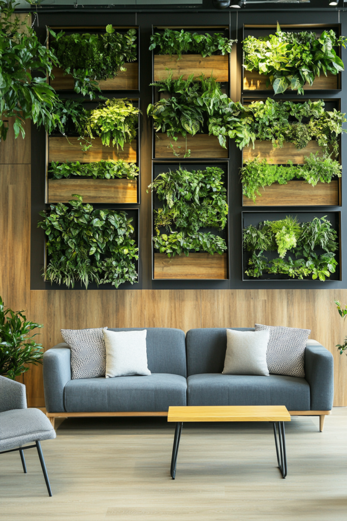 9. Framed Green Wall