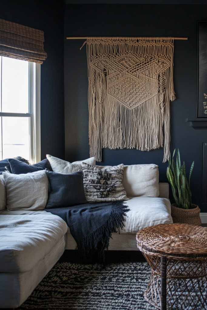 9. Macrame and Woven Wall Hangings