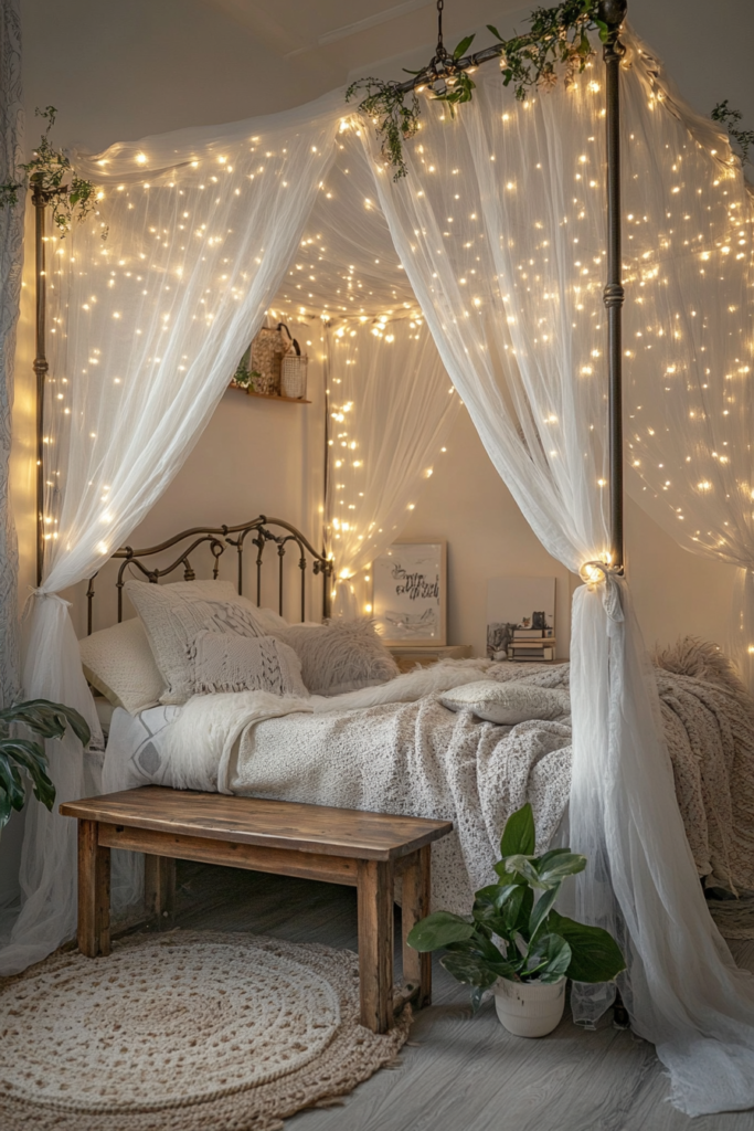 Cozy Canopy Bed