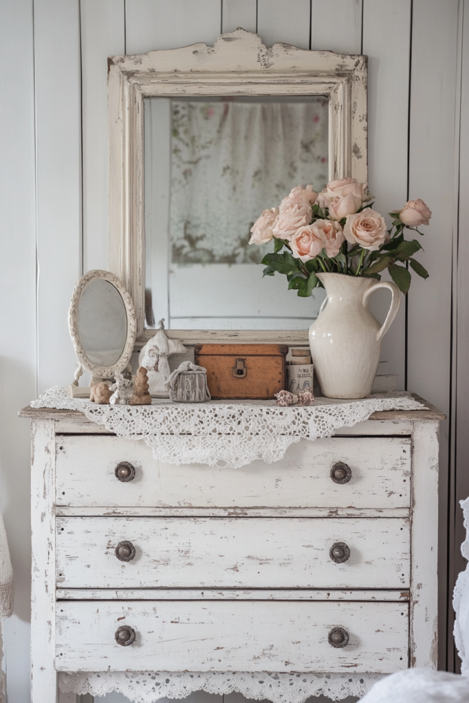Vintage Dresser with Distressed Finish