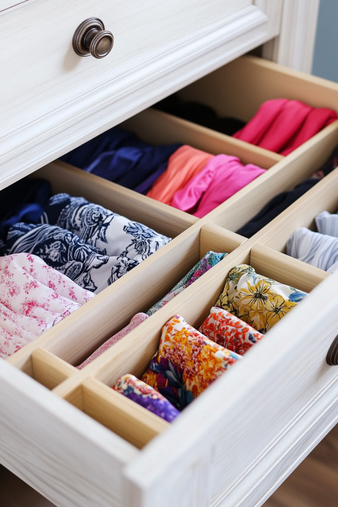 15. Drawer Dividers for Socks and Underwear