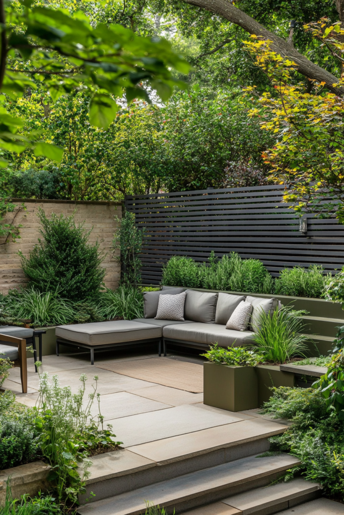 1. Classic Wooden Fence with a Twist