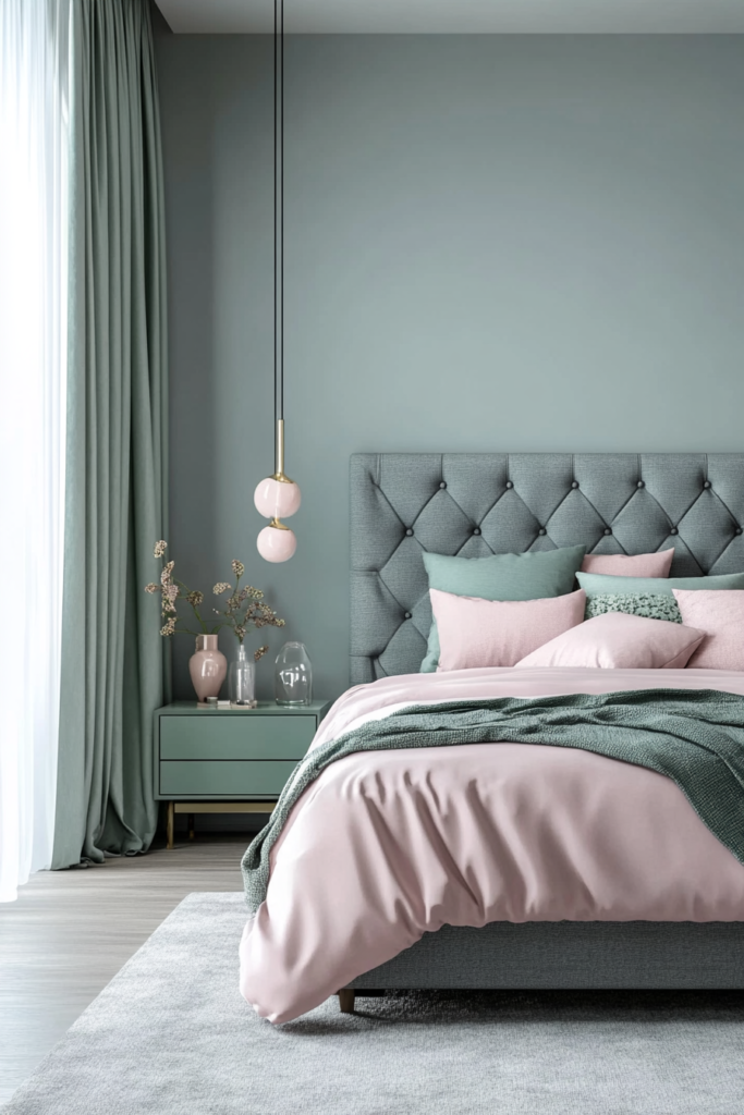 1. Soft and Serene: Pairing Grey with Pastels