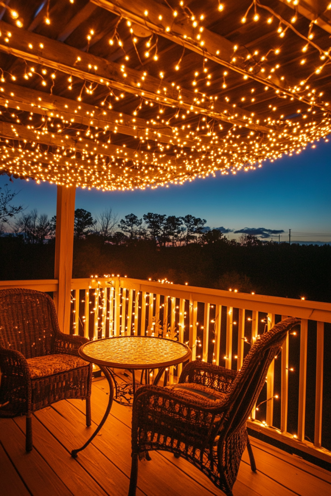 1. String Lights for a Magical Touch