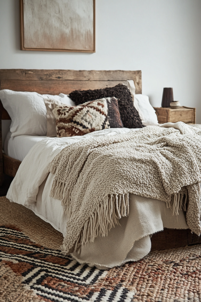 10. Layering Rugs for a Cozy Feel