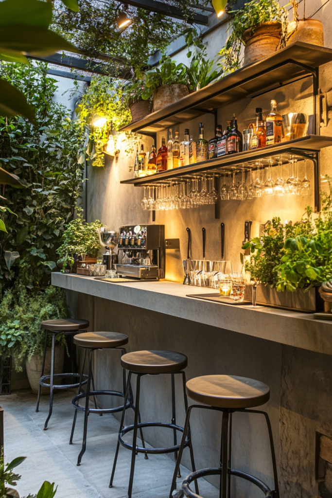 10. Outdoor Bar for Entertaining