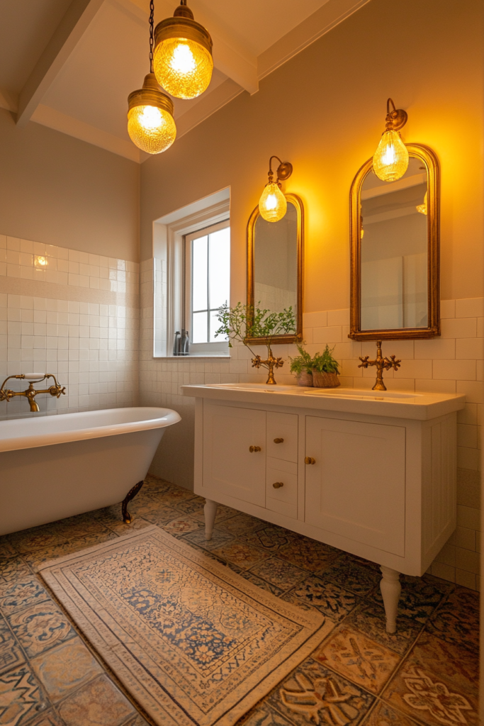 10. Soft Yellow Lighting Fixtures