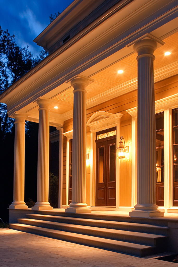 10. Up-Lighting for Architectural Drama