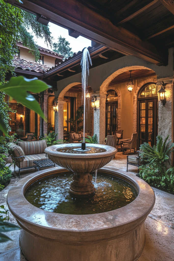 10. Water Fountain for Serenity