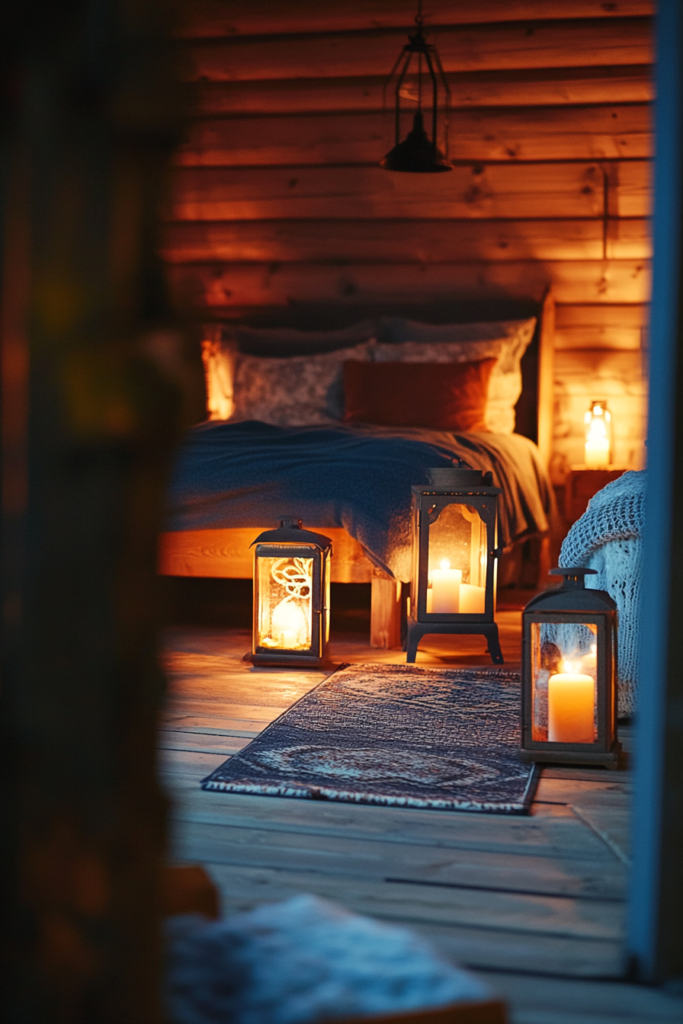 11. Decorate with Lanterns and Candles