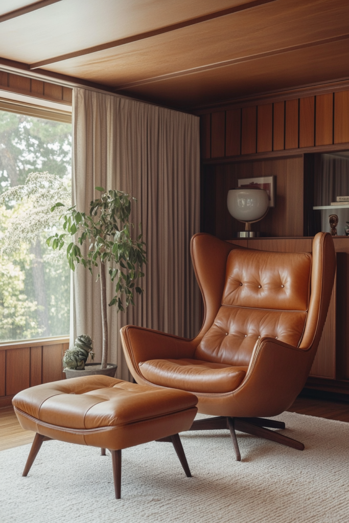 11. Leather Accents That Age Gracefully