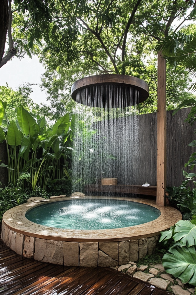 11. Pool with Outdoor Shower