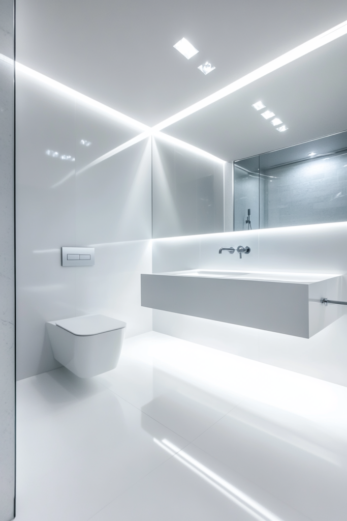 11. Recessed Lighting to Eliminate Clutter