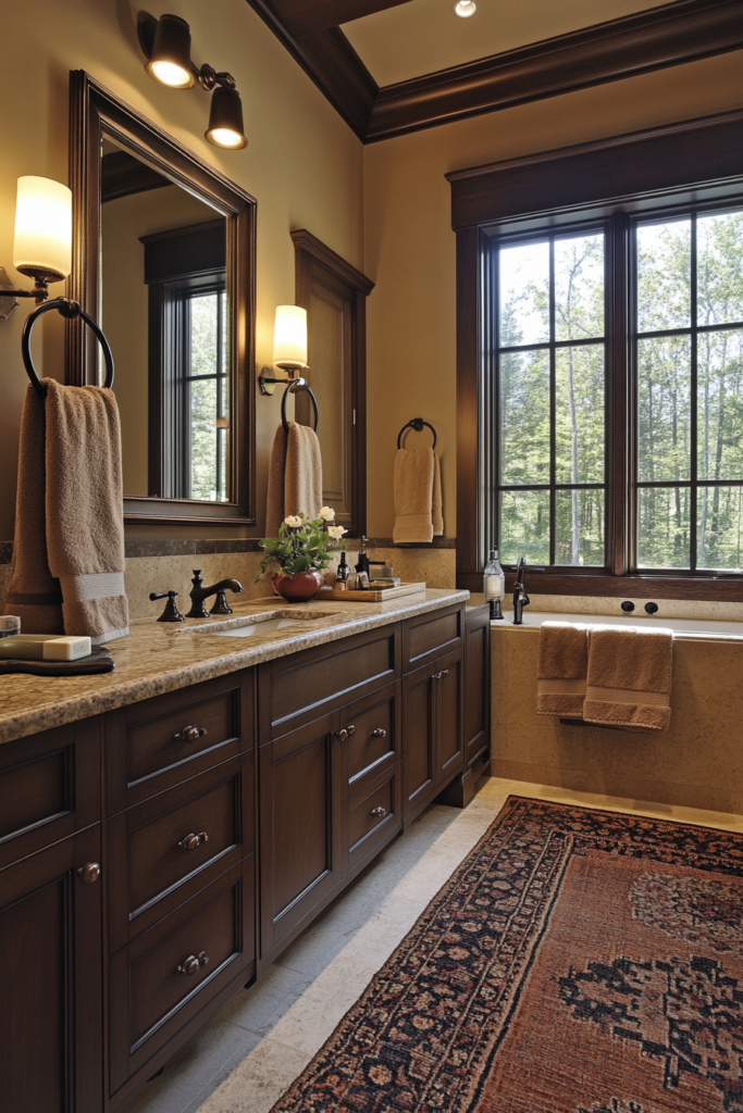 12. Bold Bronze Accents