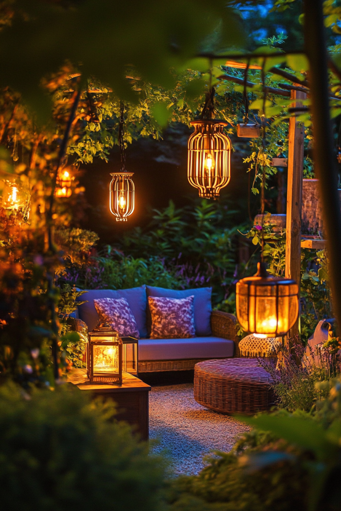 12. Firelight-Inspired Flickering Bulbs