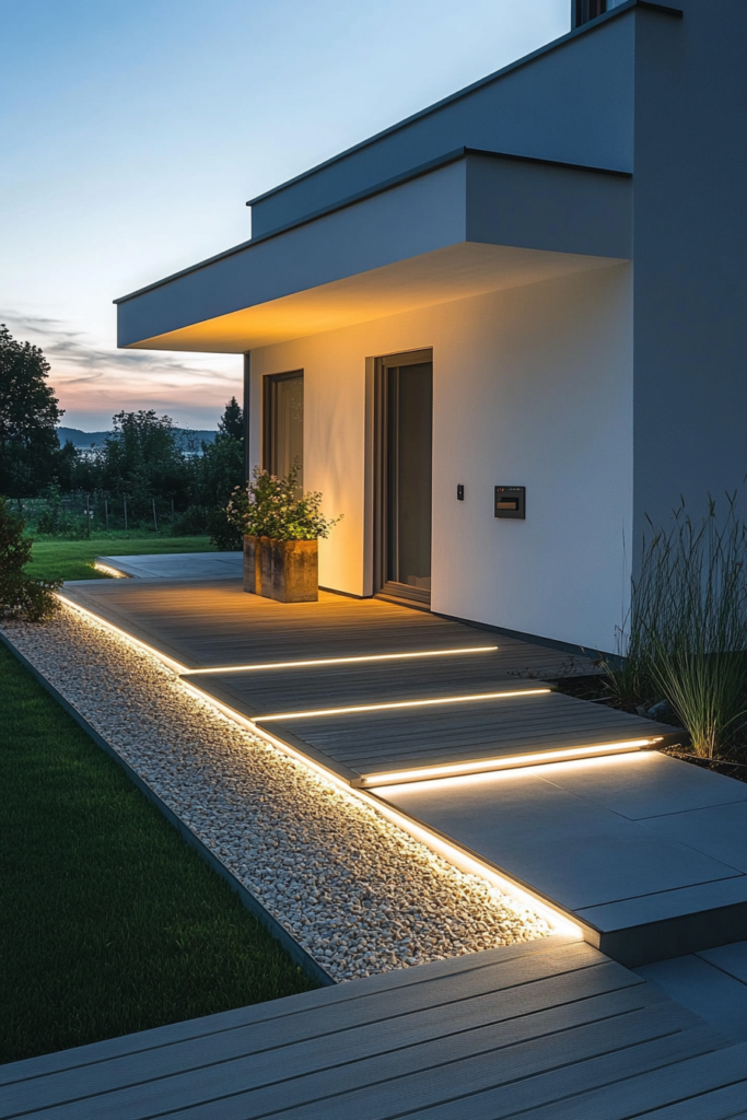 12. Motion Sensor Lights: Security with Style