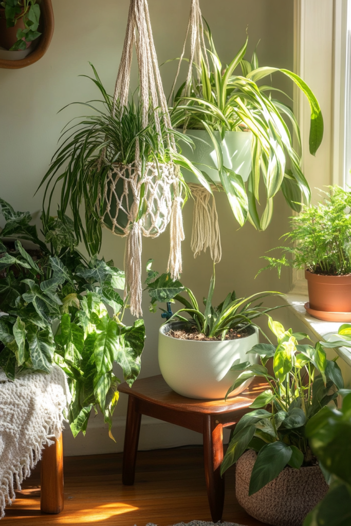 13. Boho Macrame Hangers