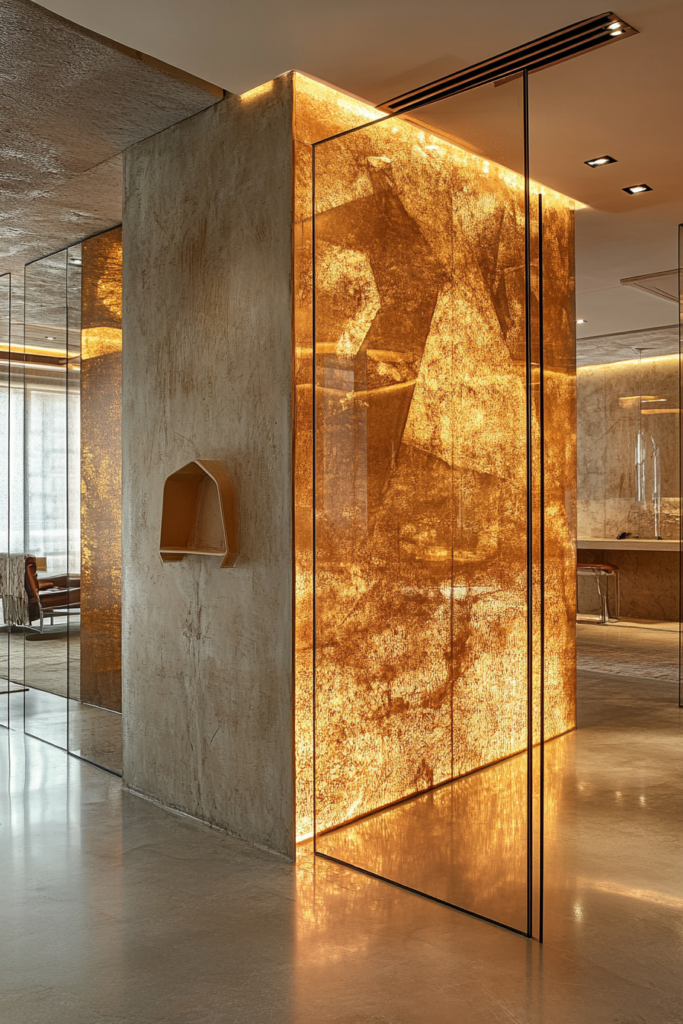 13. Glass Partition Walls for Natural Flow