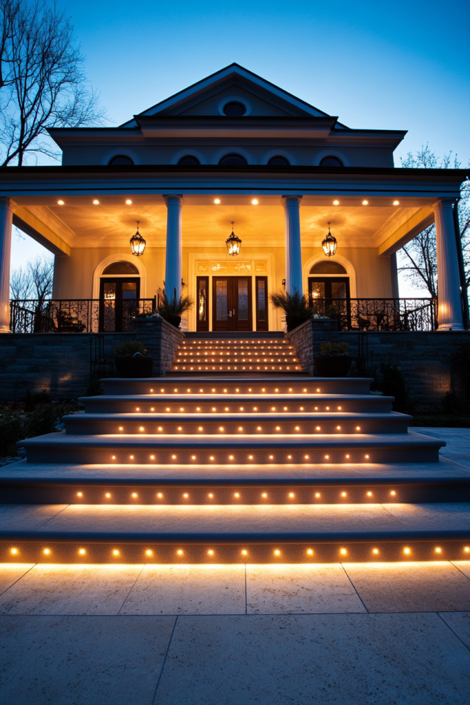 13. Step Lights for Safety and Style