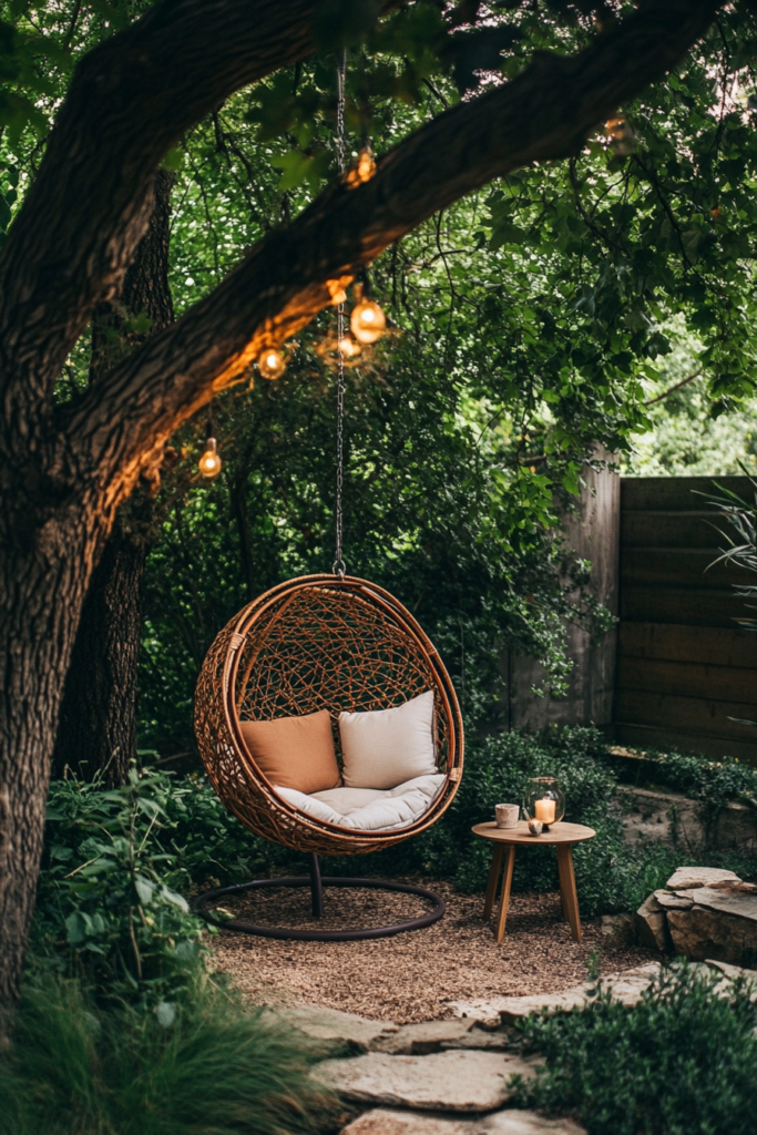 13. Try a Hanging Chair or Swing