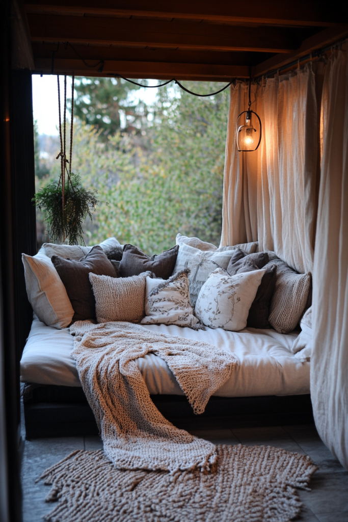 14. Cozy Corner with a Daybed
