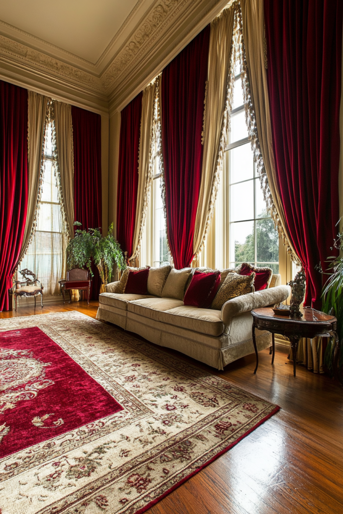 14. Elegant Draperies