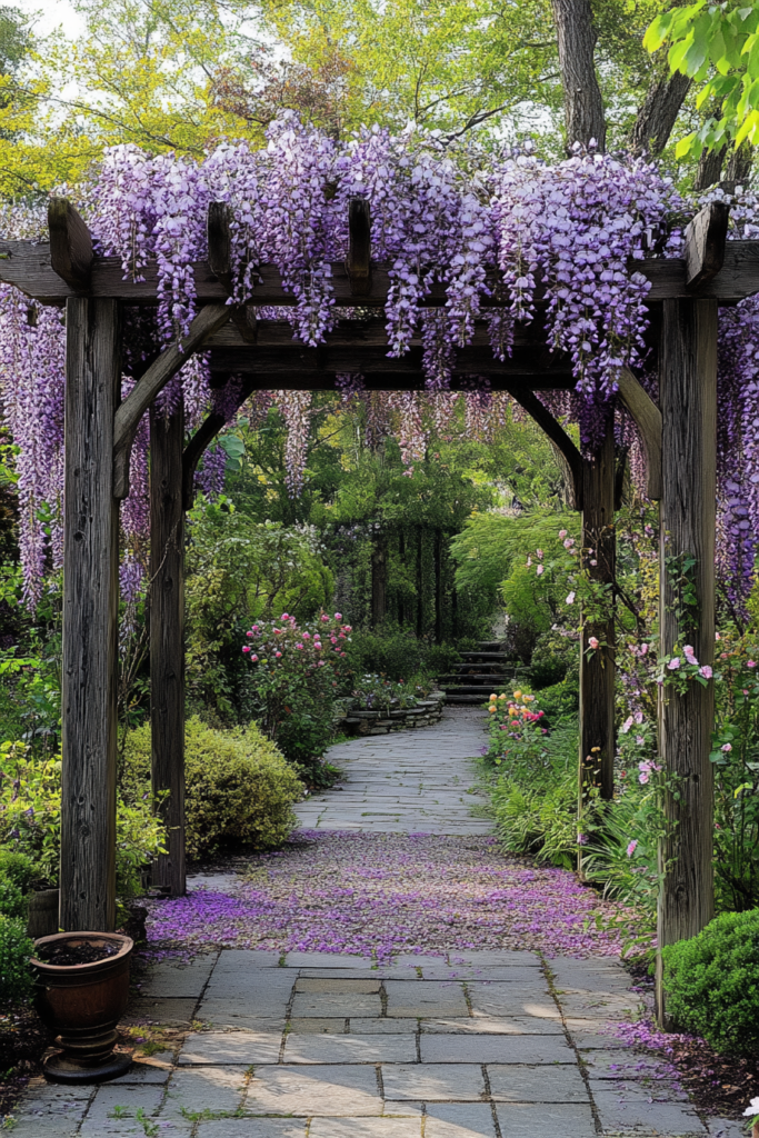 14. Install an Arch or Pergola