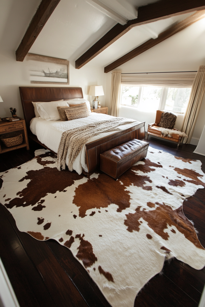 14. Lay Down a Western-Style Rug