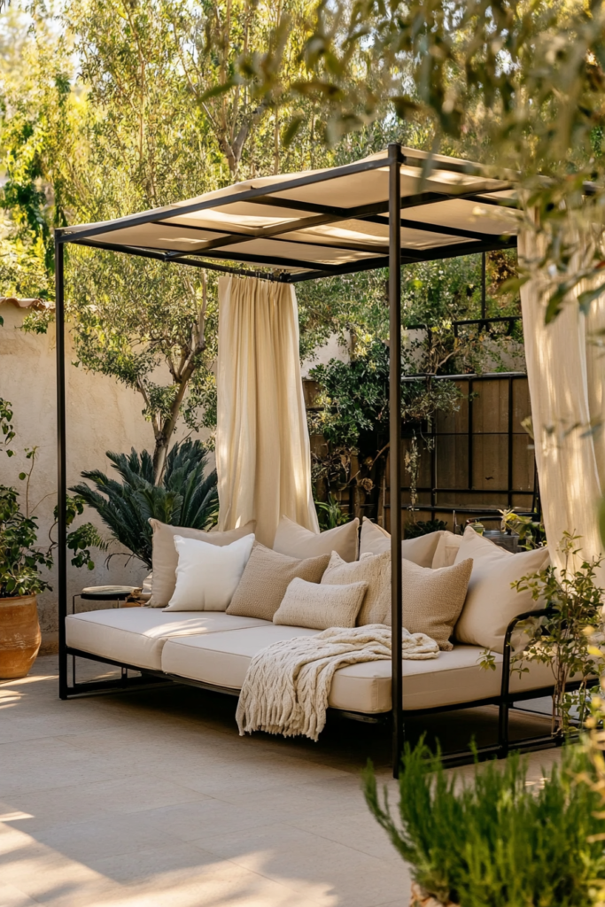 14. Luxurious Outdoor Daybed