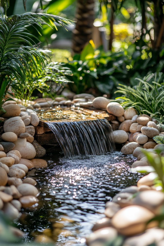 14. Pallet Water Feature