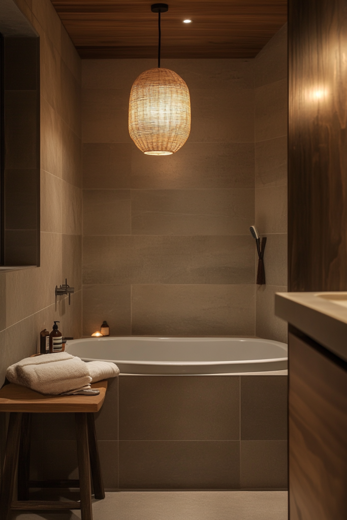 14. Try a Compact Soaking Tub